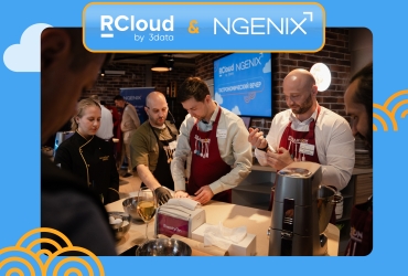 RCloud by 3data и NGenix представили собственные технологические решения для клиентов и партнеров на мероприятии, посвящённом гастрономической тематике